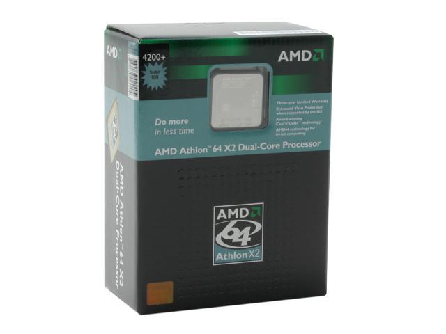 AMD Athlon 64 X2 4200+ - Athlon 64 X2 Manchester Dual-Core 2.2 GHz Socket 939 89W Processor - ADA4200BVBOX