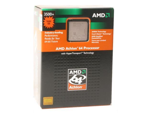 AMD Athlon 64 3500+ - Athlon 64 Venice 2.2 GHz Socket 939 E6 Processor ...