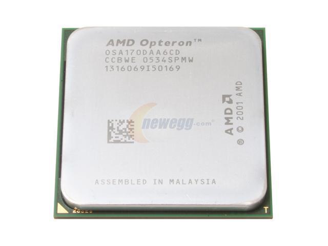 AMD Dual-Core Opteron 170 - Opteron Denmark Dual-Core 2.0 GHz Socket 939 110W Processor - OSA170DAA6CD - OEM