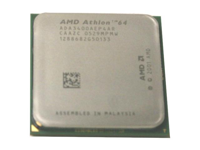 AMD Athlon 64 3400+ - Athlon 64 Newcastle Single-Core 2.4 GHz Socket 754 Processor - ADA3400AEP4AR - OEM