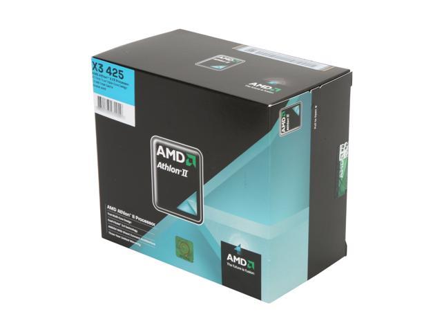 AMD Athlon II X3 425 - Athlon II X3 Rana Triple-Core 2.7 GHz Socket AM3 95W Processor - ADX425WFGIBOX