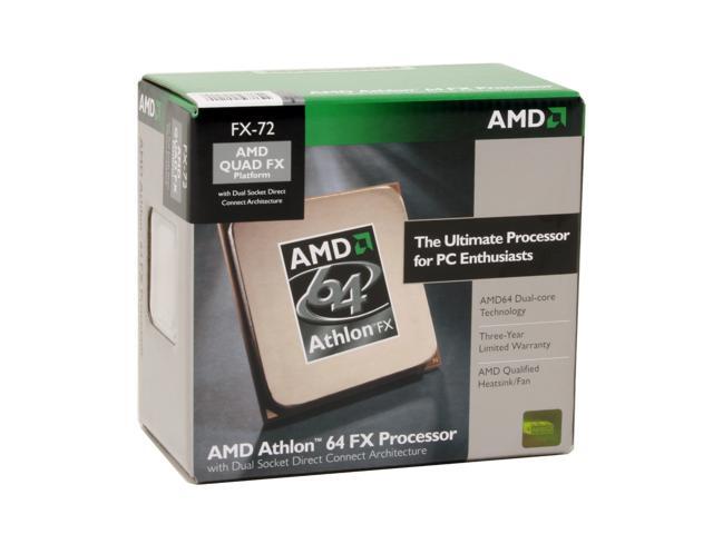 AMD Athlon 64 FX-72 - Athlon 64 FX Windsor Dual-Core 2.8 GHz Socket F ...