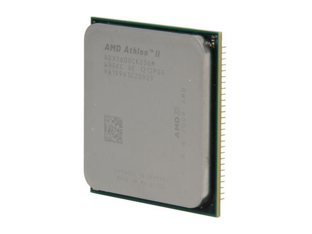 AMD Athlon II X2 260 - Athlon II X2 Regor Dual-Core 3.2 GHz Socket AM3 65W Desktop Processor - ADX260OCK23GM - OEM