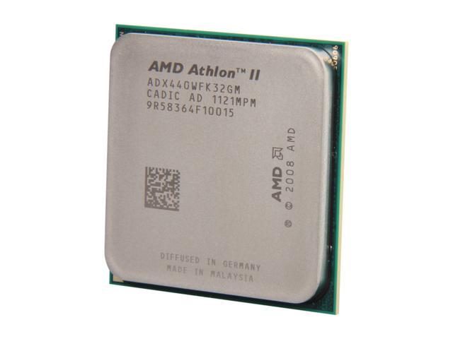 AMD Athlon II X3 440 - Athlon II X3 Rana Triple-Core 3.0 GHz Socket AM3 95W Desktop Processor - ADX440WFK32GM - OEM