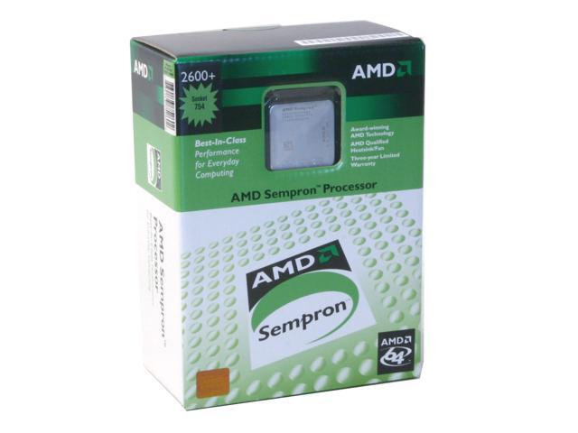 AMD Sempron 2600+ - Sempron Palermo Single-Core 1.6 GHz Socket 754 ...