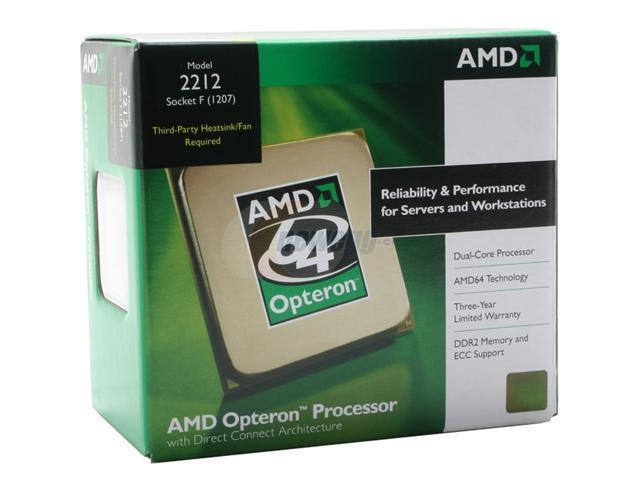 AMD Opteron 2212 HE - Opteron Santa Rosa Dual-Core 2.0 GHz Socket F 68W ...