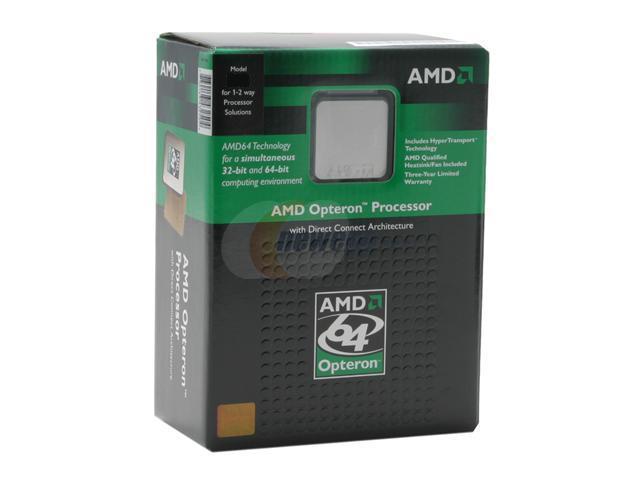 AMD Opteron 1220 Santa Ana 2.8 GHz 2 x 1MB L2 Cache Socket AM2 103W OSA1220CZBOX Server Processor