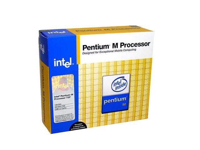 Open Box: Intel Pentium M 725 - Pentium M Dothan Single-Core 1.6 GHz ...