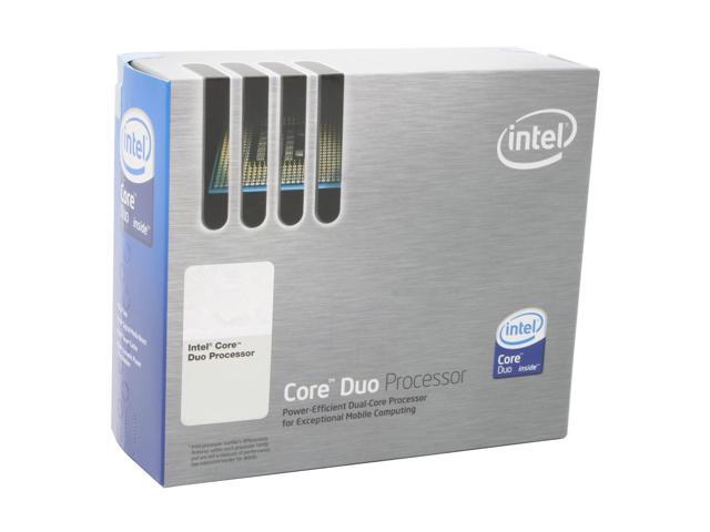Intel Core Duo T2300E - Core Duo Yonah Dual-Core 1.667 GHz Socket M 31W ...