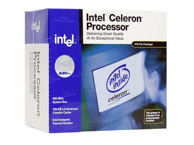 Intel Celeron 2.6 - Celeron Northwood 2.6 GHz Socket 478 Processor - BX80532RC2600B