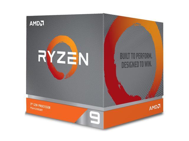 AMD Ryzen 9 3rd Gen - RYZEN 9 3900X Matisse (Zen 2) 12-Core 3.8 GHz (4.6  GHz Max Boost) Socket AM4 105W 100-100000023BOX Desktop Processor