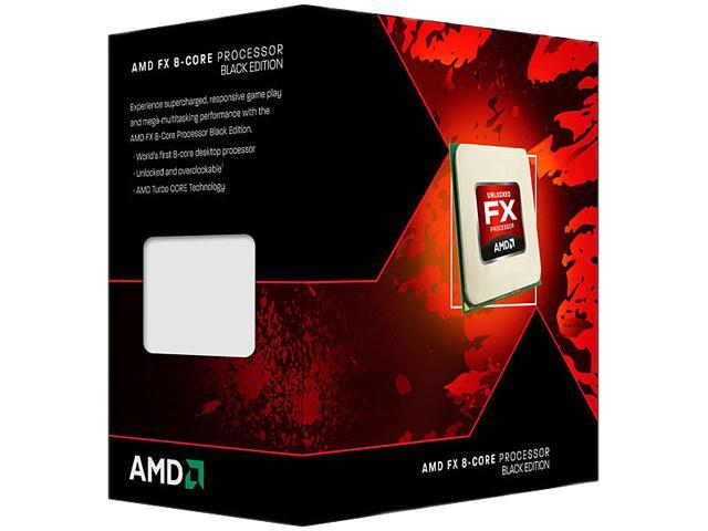 AMD - 8-Core 4.0 GHz Socket AM3+ 125W FX-8350 8C AM3+ 125W Tray - FD8350FRW8KHK