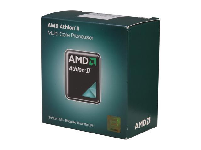 AMD Athlon II X4 641 - Athlon II X4 Llano Quad-Core 2.8 GHz Socket FM1 100W Desktop Processor - AD641XWNGXBOX