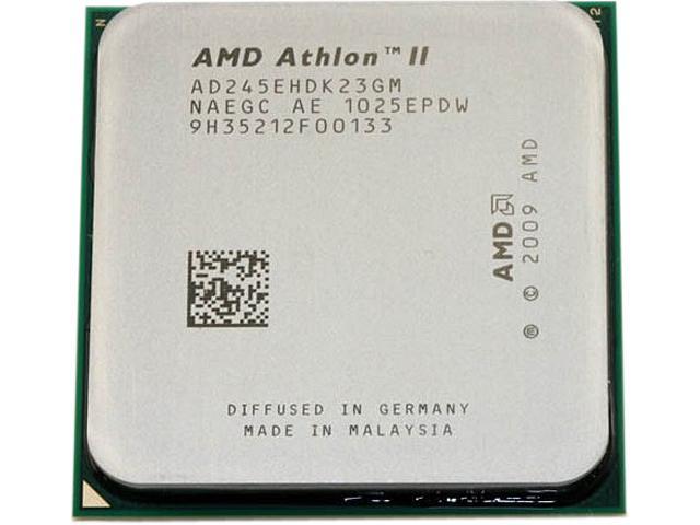 AMD Athlon II X2 245e - Athlon II X2 Regor Dual-Core 2.9 GHz Socket AM3 45W Desktop Processor - AD245EHDK23GM