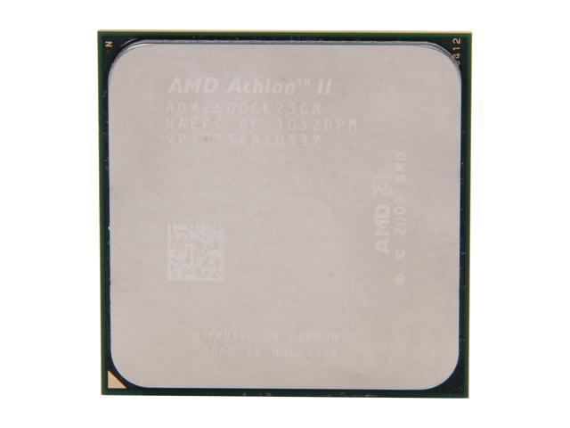 AMD Athlon II X 260 - Athlon II X2 Regor Dual-Core 3.2 GHz Socket AM3 65W Desktop Processor - ADX260OCK23GM