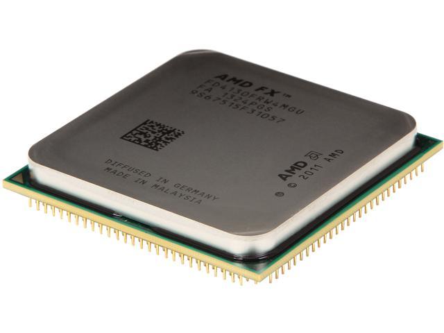 AMD FX-4130 Zambezi Quad-Core 3.8 GHz Socket AM3+ 125W FD4130FRW4MGU Desktop Processor Never used