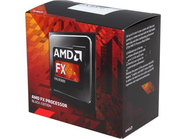 AMD FX-8370 4.0 GHz (4.3 GHz Turbo) Socket AM3+ FD8370FRHKBOX Desktop Processor