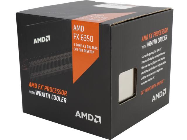 AMD FX-6350 Vishera 6-Core 3.9 GHz (4.2 GHz Turbo) Socket AM3+ 125W FD6350FRHKHBX Desktop Processor