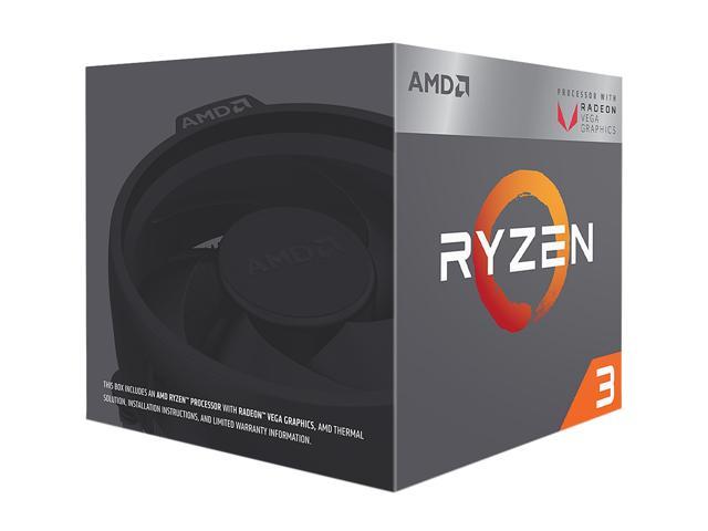 AMD Ryzen TM 3 2200G  mit RadeonTM VegaTM Grafikkarte & be Quiet PC Netzteil ATX 400W System Power 9 BN245 