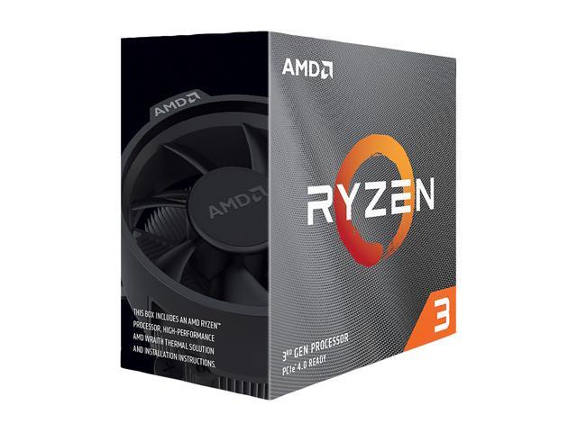 AMD Ryzen 3 3300X - Ryzen 3 3rd Gen Matisse (Zen 2) Quad-Core 3.8 GHz  Socket AM4 65W Desktop Processor - 100-100000159BOX