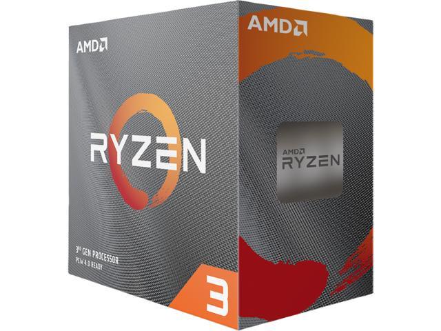 AMD Ryzen 3 3100 - Ryzen 3 3rd Gen Matisse (Zen 2) Quad-Core 3.6 GHz Socket AM4 65W Desktop Processor - 100-100000284BOX