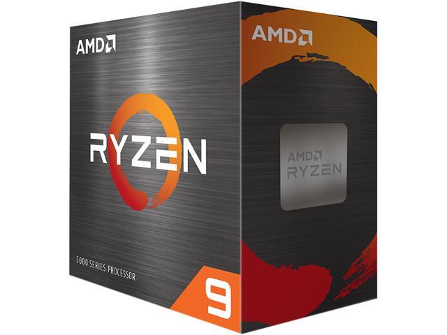 AMD Ryzen 9 5900X - Ryzen 9 5000 Series Vermeer (Zen 3) 12-Core 3.7 GHz Socket AM4 105W None Desktop Processor - 100-100000061WOF