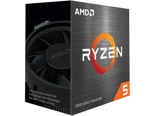AMD Ryzen 5 5600X - Ryzen 5 5000 Series 6-Core 3.7 GHz Socket AM4 65W Desktop Processor - 100-000000065
