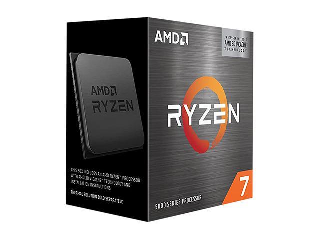 AMD Ryzen 7 5800X3D - Ryzen 7 5000 Series 8-Core 3.4 GHz Socket AM4 105W  None Integrated Graphics Desktop Processor - 100-100000651WOF