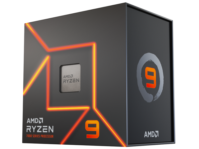 AMD Ryzen 9 7900 - Ryzen 9 7000 Series 12-Core Socket AM5 65W AMD Radeon Graphics Processor - 100-100000590BOX