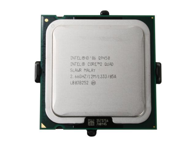 Intel Core 2 Quad Q9450 - Core 2 Quad Yorkfield Quad-Core 2.66 GHz LGA 775 95W Processor - EU80569PJ067N - OEM