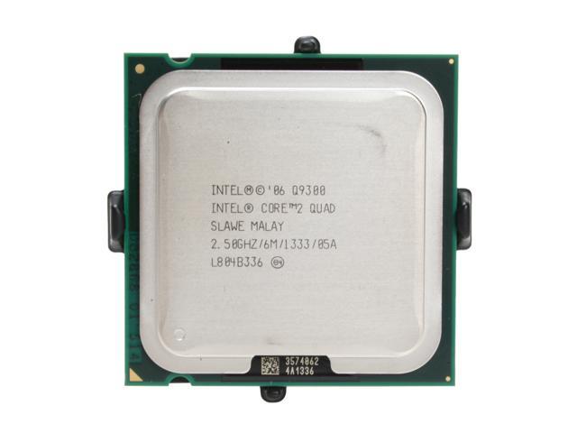 Intel Core 2 Quad Q9300 - Core 2 Quad Yorkfield Quad-Core 2.5 GHz LGA 775 95W Processor - EU80580PJ0606M - OEM