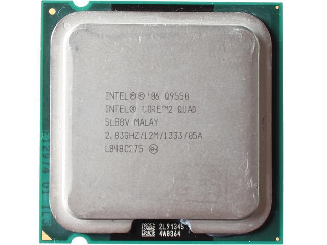 Intel Core 2 Quad Q9550 - Core 2 Quad Yorkfield Quad-Core 2.83 GHz 