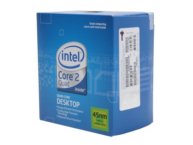 Intel Core 2 Quad Q9300 - Core 2 Quad Yorkfield Quad-Core 2.5 GHz LGA 775 95W Processor - BX80580Q9300