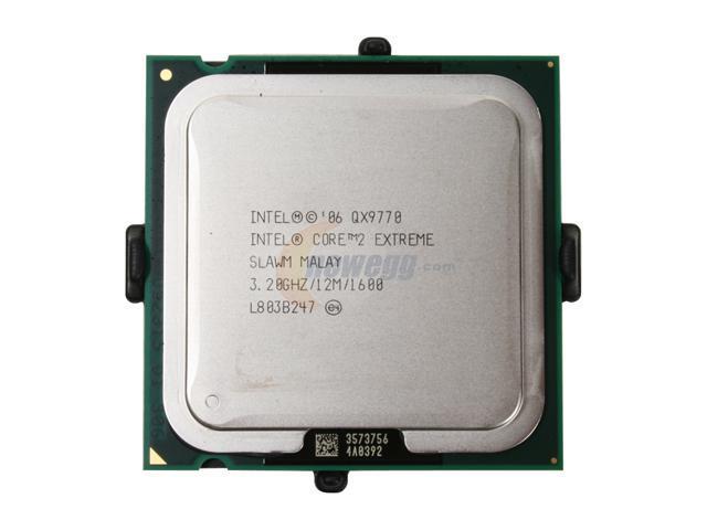 Used Like New: Intel Core 2 Extreme QX9770 - Core 2 Extreme Yorkfield Quad -Core 3.2 GHz LGA 775 136W Processor - EU80569XL088NL - Newegg.com