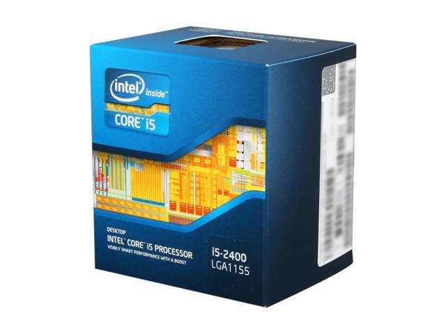 Intel Core i5-2400 - Core i5 2nd Gen Sandy Bridge Quad-Core 3.1GHz (3.4GHz Turbo Boost) LGA 1155 95W Intel HD Graphics 2000 Desktop Processor - BX80623I52400