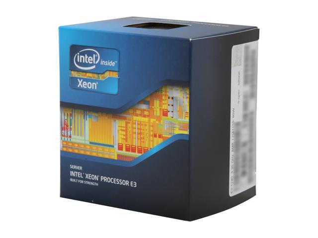 Intel Xeon E3-1240 Sandy Bridge 3.3 GHz 4 x 256KB L2 Cache 8MB L3 Cache LGA 1155 80W BX80623E31240 Server Processor