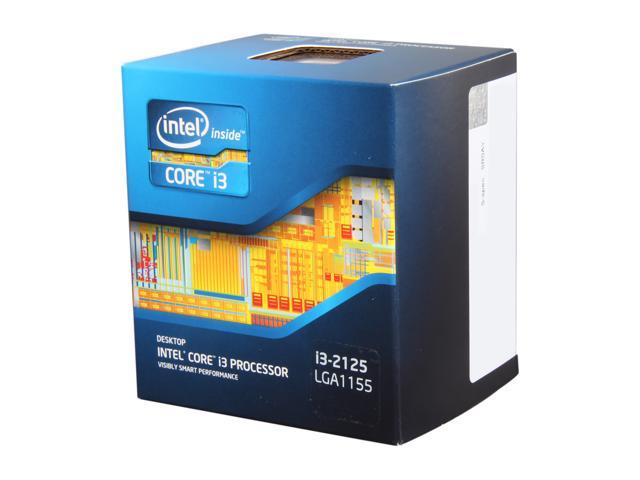 Intel Core i3-2125 - Core i3 2nd Gen Sandy Bridge Dual-Core 3.3 GHz LGA 1155 65W Intel HD Graphics 3000 Desktop Processor - BX80623I32125