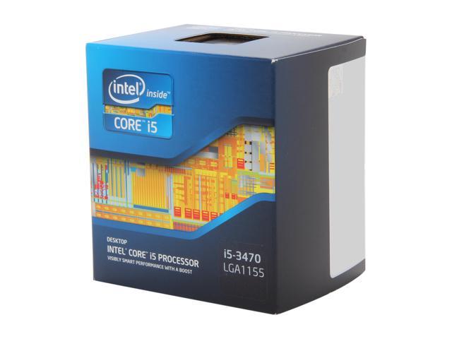 Intel Core i5-3470 - Core i5 3rd Gen Ivy Bridge Quad-Core 3.2 GHz LGA 1155  77W Intel HD Graphics 2500 Desktop Processor - BX80637i53470
