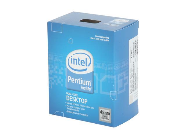 Intel Pentium E6300 - Pentium Wolfdale Dual-Core 2.8 GHz LGA 775 65W Processor - BX80571E6300