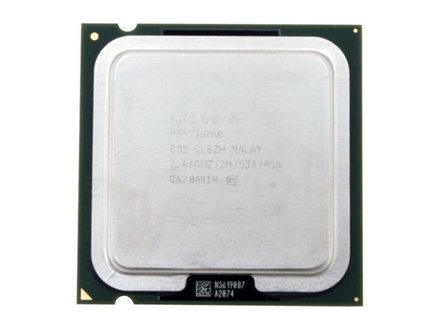 Intel Pentium D 805 - Pentium D Smithfield Dual-Core 2.66 GHz LGA 775 95W Processor - HH80551PE0672MN - OEM
