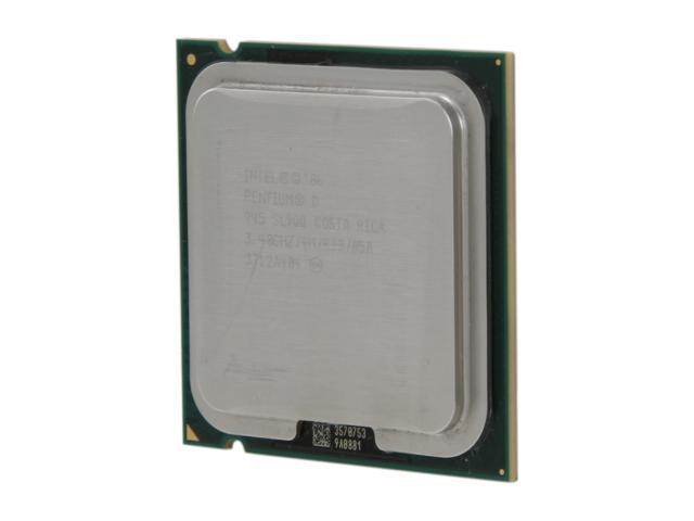 Intel Pentium D 945 - Pentium D Presler Dual-Core 3.4 GHz LGA 775 Desktop Processor - CPU-PD945-R