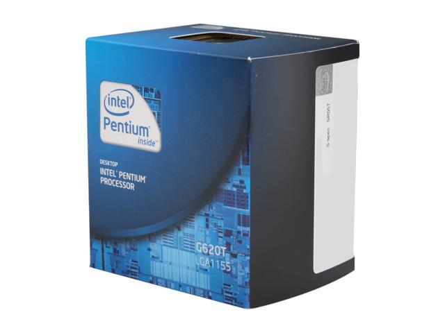 Intel Pentium Dual-Core G620T - Pentium Dual-Core Sandy Bridge Dual-Core 2.2 GHz LGA 1155 35W Desktop Processor - BX80623G620T