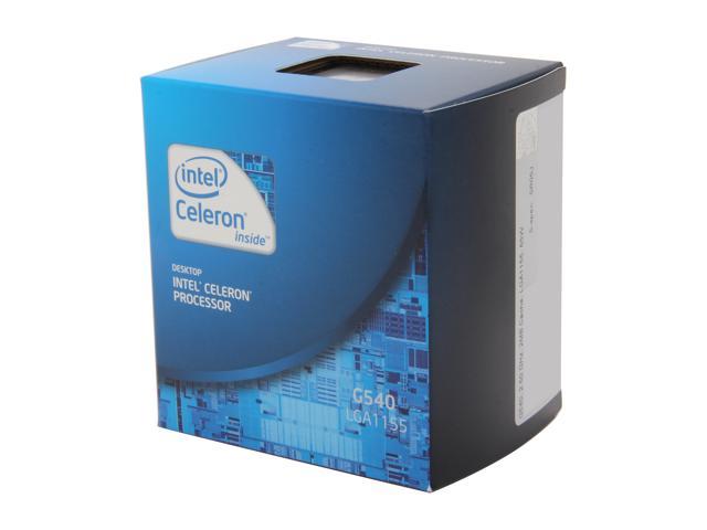 Intel Celeron G540 - Celeron Sandy Bridge Dual-Core 2.5 GHz LGA 1155 65W Intel HD Graphics Desktop Processor - BX80623G540