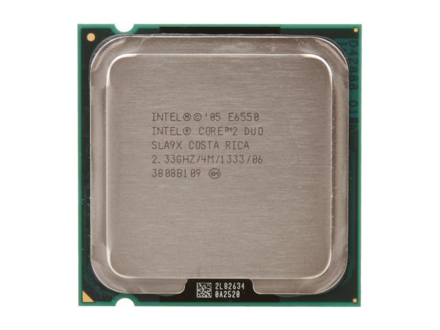 Intel core 2 duo e6550 какая оперативная память