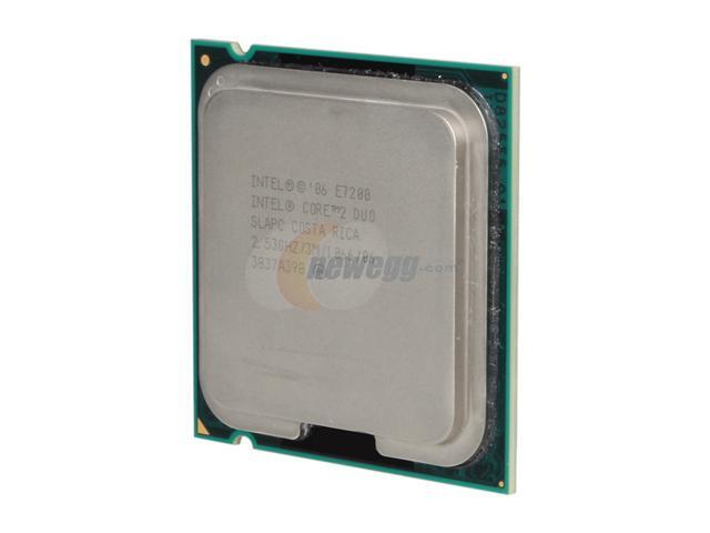 Refurbished: Intel Core 2 Duo E7200 - Core 2 Duo Wolfdale Dual-Core 2. ...
