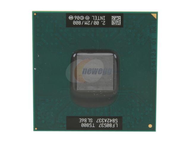 Refurbished: Intel Core 2 Duo T5800 2.0 GHz Socket P 35W T5800 (SLB6E ...