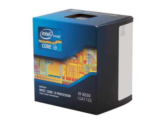 Intel Core i3-3220 - Core i3 3rd Gen Ivy Bridge Dual-Core 3.3 GHz LGA 1155 55W Intel HD Graphics 2500 Desktop Processor                                                                                   - BX80637i33220