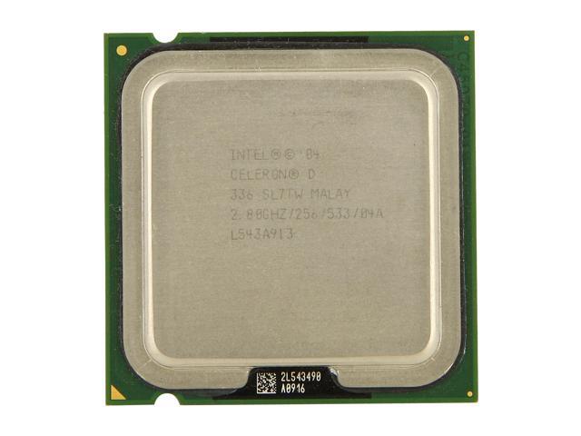 Refurbished: Intel Celeron D 336 - Celeron D Prescott Single-Core 2.8 ...