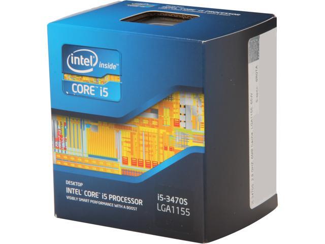 Intel Core i5 3470S - Core i5 3rd Gen Ivy Bridge Quad-Core 2.9 GHz LGA 1155  65W Intel HD Graphics 2500 Desktop Processor - BX80637I53470S