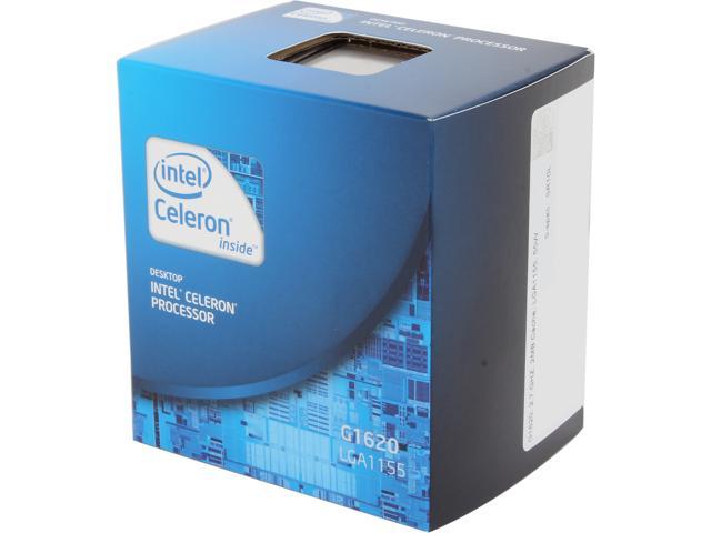 voetstuk Laptop hardop Intel Celeron G1620 - Celeron Ivy Bridge Dual-Core 2.7 GHz LGA 1155 55W  Desktop Processor - BX80637G1620 - Newegg.com
